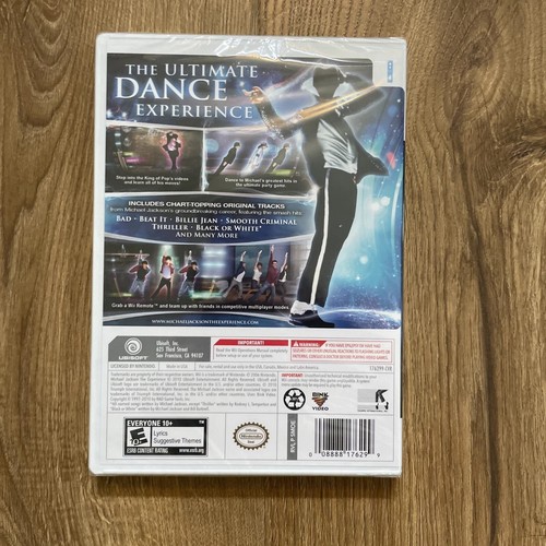 Michael Jackson: The Experience (Wii, 2010) Factory Sealed - Picture 2 of 2