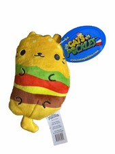 NEW Cats vs Pickles 4  Bean - Cheeseburger - Blue Wave-Rare w/Vary Rare tags