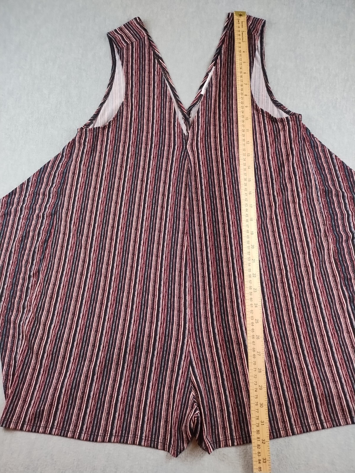 BCBGeneration Romper Womens Large Multicolored St… - image 16