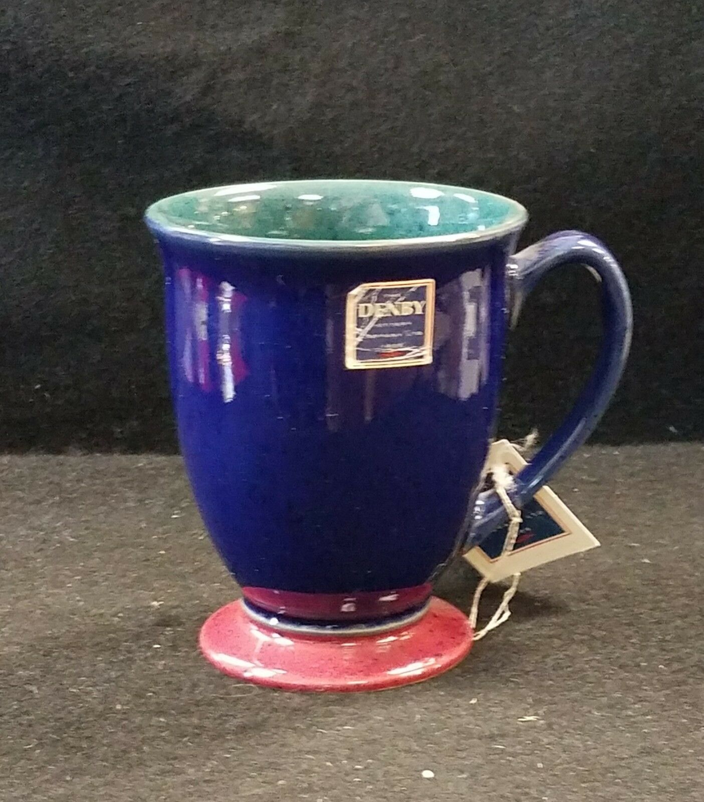 DENBY HARLEQUIN Teapot, Footed Mug ENGLAND eBay