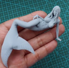 1/24 resin figures model Mermaid resin handma...