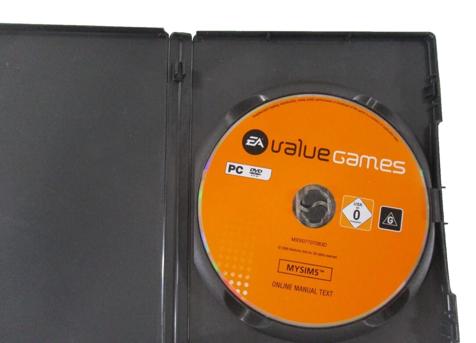 My Sims PC DVD Game G Windows 2008 EA Value Games No Manual Tested Online Play - Image 4 of 4