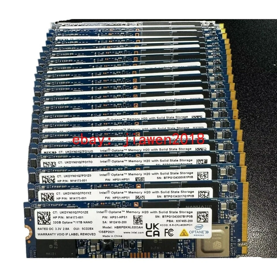 Intel Optane Memory H20 1TB M.2 2280 NVME 1TB + 32GB Cache HBRPEKNL0203A SSD - Image 4 of 4