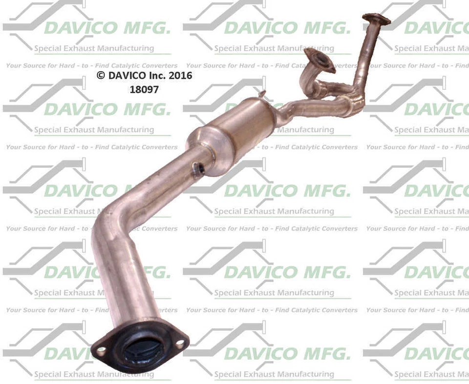 Convertidor catalítico-ajuste exacto Davico 18097 se adapta a 98-00 Toyota Sienna 3,0 L-V6 Foto 2 de 2