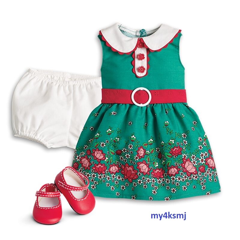 open lace back dress Mini Aveline Dress in Red & Green Rustic Floral – Ivy City Co main image 1