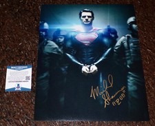 MICHAEL SHANNON ZOD Man Of Steel teaser image 11x14 Autograph Photo, Beckett COA MICHAEL SHANNON ZOD Man Of Steel teaser image 11x14 Autograph Photo, Beckett COA