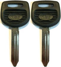 2 Pack - NEW For SELECT FREIGHTLINER TRUCKS KEY BLANKS 1628-P Ilco Made In USA 