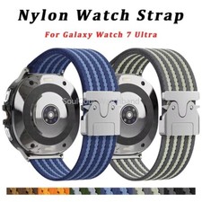 Nylon Loop Strap for Samsung Galaxy Watch Ultra 47mm Band No Gaps Sport Bracelet