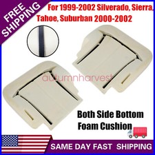 Driver Passenger Seat Bottom Foam Cushion For 1999-2002 Chevy Tahoe Silverado Driver Passenger Seat Bottom Foam Cushion For 1999-2002 Chevy Tahoe Silverado