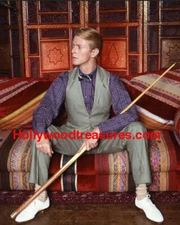 David Bowie~Shooting Pool~Playing Pool~Billiards~16" x 20"~Poster~ Photo
