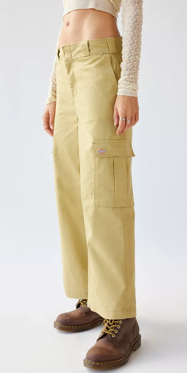 Cropped Cargo Pantshigh Waist Khaki Cargo Pants For Women