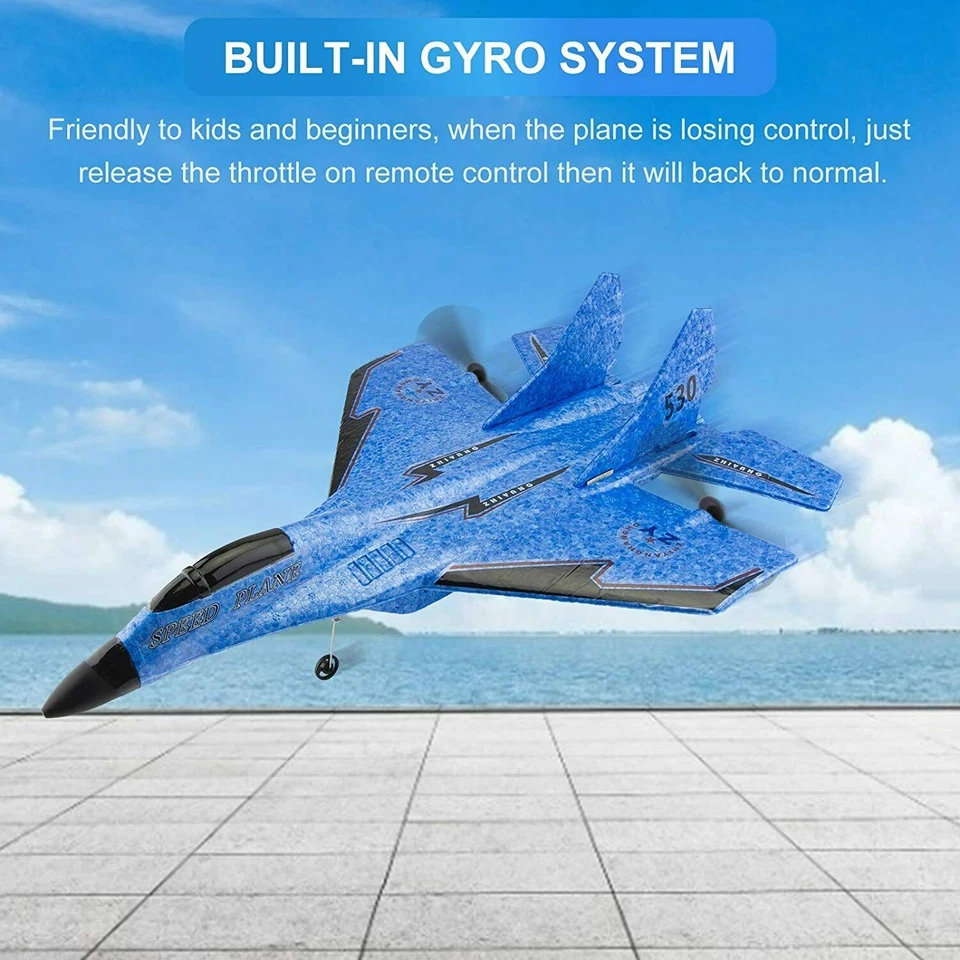 RC Ferngesteuertes Kampf-Flugzeug, Modell-Flieger mit 2 Akku und Fernsteuerung - Bild 4 von 4