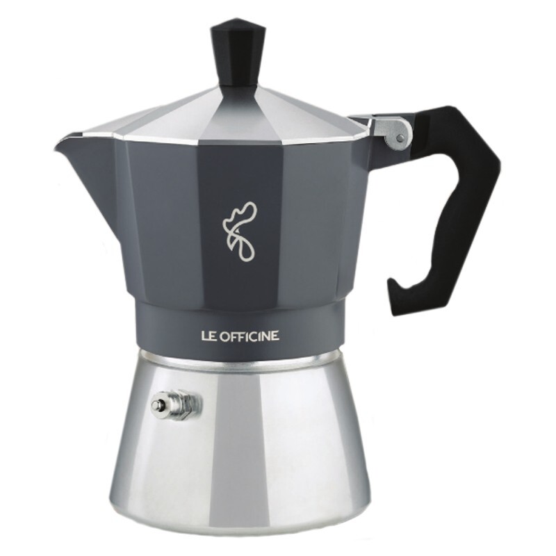 Caffettiera Moka induzione Le Officine Magnetika macchinetta caffè - 6 tazzine