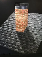 Chimney Housing Kit - Faux Chimney Cover FULL KIT Red Brick RB4 48" tall 18"x18"