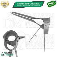 Veterinary Vaginal Speculum 10.5″ Ranch Farm Equine Instruments German Grade