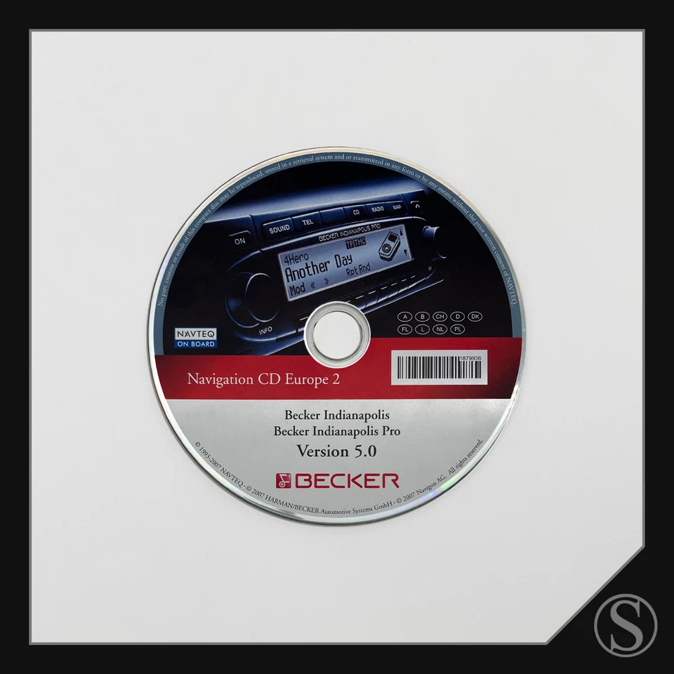Becker Navigation CD Europe 5.0 Navigationssoftware 1880.036 Indianapolis Pro - Bild 3 von 4