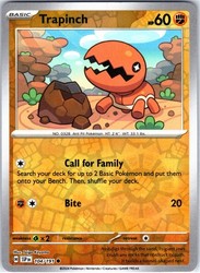 Trapinch 104/191 Surging Sparks Reverse Holo Common