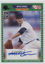 2021 Leaf Pro Set Baseball Blaster Auto Green Mitch Spence #PS-MS1 Auto 1i72