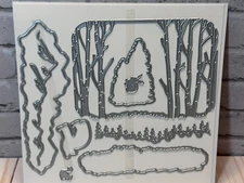 Stampin' Up! IN THE GROVE Dies - NEW ~ Trees, Bunny