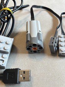 LEGO WeDo #9580 Education Robotics Electronics USB Hub Motor Tilt Motion Sensors