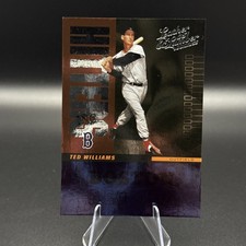 2005 Donruss Leather & Lumber - Hitters Inc. Ted Williams #HI-23 /2000