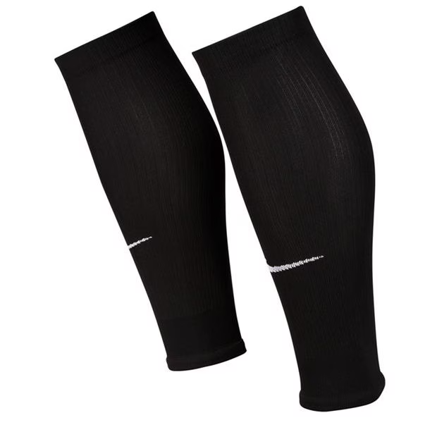 NIKE STRIKE DRI-FIT FOOTBALL LEG SLEEVES - LARGE/XL - BLACK