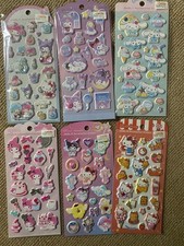 Kikirara Little Twin Stars Sanrio Jewelry Seal 6 Set reduced 4999 yen 4450