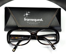 VTG ANNE KLEIN AK5131 102/56 Womens Brown Tortoise Oval Eyeglasses FRAMES ONLY