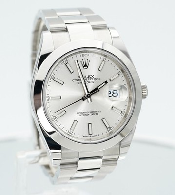 2026 Rolex Datejust 126300 41mm Stainless Steel Oyster Silver Dial Box/Papers!