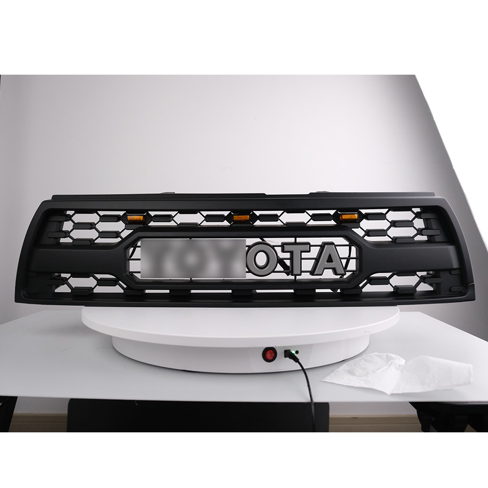 Front Grille For 1996-2002 Toyota 4runner TRD Pro Style Grill Mesh with Emblem