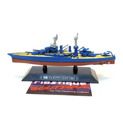 Eaglemoss USS West Virginia 1:1100 1941 #73 WARSHIPS OF THE WORLD DEAGOSTINI