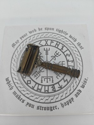 Wilkinson Sword Razor Stopping Traditional Wet Shaving Vintage Used BIFL