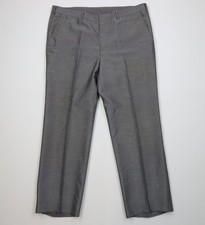 Vtg 50s 60s Rockabilly Mens 38x30 Atomic Fleck Wide Leg Chino Pants Trousers USA