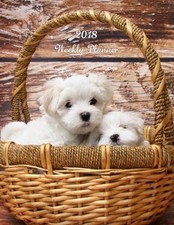 2018 WEEKLY PLANNER: 8.5" X 11" 2018-2019 DOG CAT MONTHLY By Dog And Cat Weekly