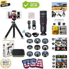 Versatile 15-in-1 Phone Camera Lens Kit for Stunning Smartphone Photography