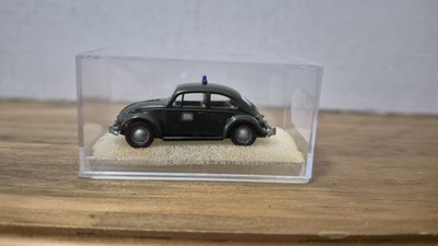 BREKINA VW Käfer 1:87 in OVP - DB Bahn Polizei - 25201
