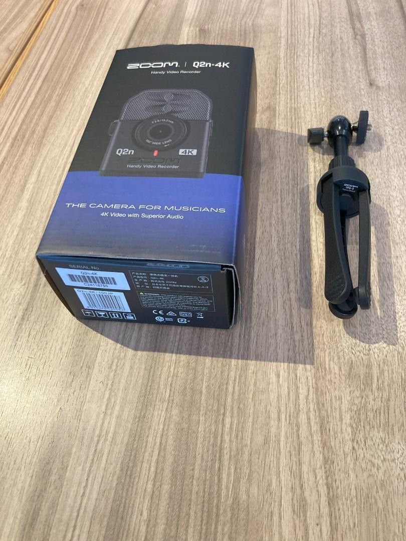 ZOOM Q2n-4K + KIOXIA microSDXC KMU-B256G camera | eBay
