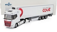 Eligor 1/43 Modell Lkw Static Daf Xg SEMI-FRIGO Coue Transports 2021