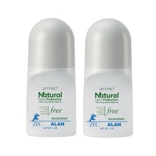 Zermat Alan Deodorant Roll-On For men 3.0 oz 2 Pcs Desodorante para Hombre