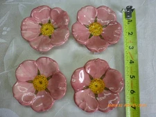 Franciscan Desert Rose Small Ashtrays, set of 4 w/FREE shipping