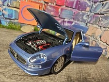 Vntg 1999 Bburago 1998 Maserati 3200 GT Blue 1:18 Diecast Car NO BOX