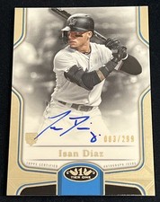2020 Topps Tier One Break Out Auto /299 Isan Diaz BOA-ID Rookie RC Miami Marlins