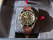 Tudor 79030N Black Bay 58 Black Dial 39mm  Leather and NATO Strap