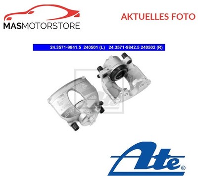 BREMSE BREMSSATTEL ATE 243571-98415 P FÜR RENAULT LAGUNA II,SCÉNIC I