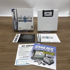 Final Fantasy I & II: Dawn of Souls (Game Boy Advance) GBA complete, CIB- MINT