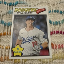 2026 Topps Heritage Will Smith All Star Icon Variation SP 282 Dodgers
