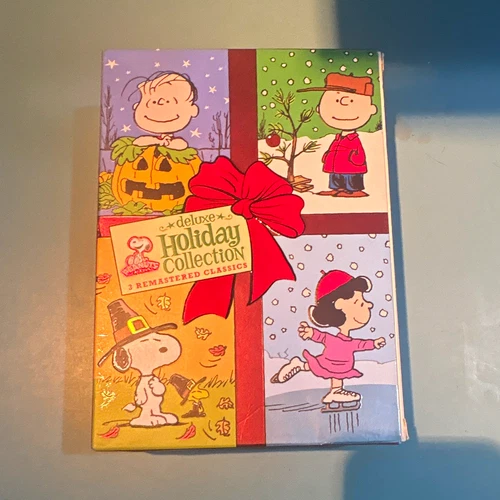 Peanuts Deluxe Holiday Collection DVD Remastered Deluxe Edition