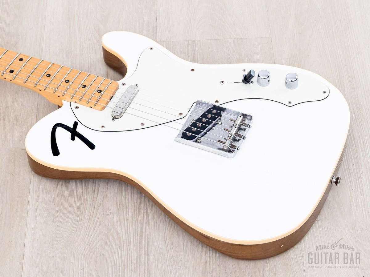 ギター Fender Japan Telecaster Thinline 2021 Fender Limited F-Hole Telecaster Thinline Arctic Pearl, Japan