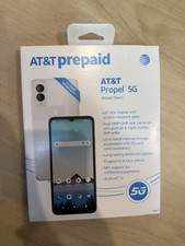 AT T Propel 5G 64GB Android 13 Silver Prepaid Smartphone Brand New Sealed