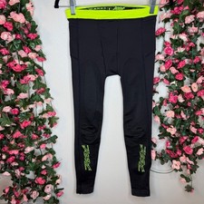 Zoot Ultra 2.0 Men s Compression Tights Black Neon Green Running Triathlon